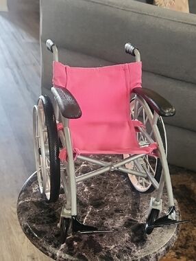 Pink Doll Wheelchair Accessory for Kids